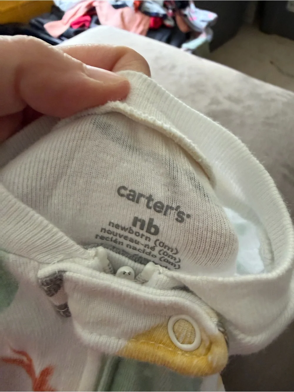 Carters One-Piece Soft sleepers